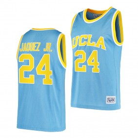 UCLA Bruins Jaime Jaquez Jr. Blue Commemorative Classic Basketball Jersey