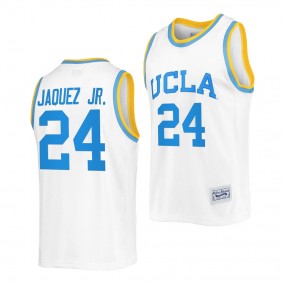 UCLA Bruins Jaime Jaquez Jr. White Commemorative Classic College Jersey