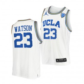 UCLA Bruins Peyton Watson #23 White College Basketball Jersey Home