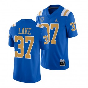 UCLA Bruins Carnell Lake College Football Jersey #37 Blue Uniform