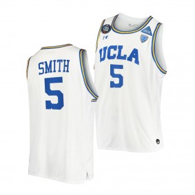 UCLA Bruins Chris Smith 2021 March Madness Final Four White JRW Jersey