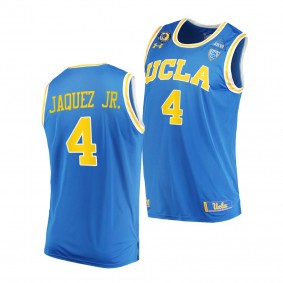 UCLA Bruins Jaime Jaquez Jr. 2021 March Madness Elite 8 Blue Stand Together Jersey Honor John R. Wooden