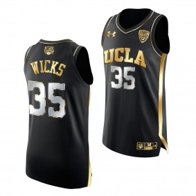 Sidney Wicks UCLA Bruins Golden Edition Black March Madness PAC-12 Jersey