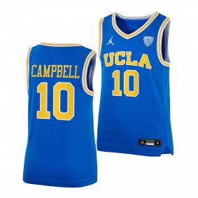 UCLA Bruins Tyger Campbell College Basketball 2022 Jersey Youth Royal